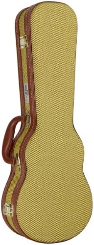 Gearlux UC40S Hardshell Soprano Ukulele Case with Accessory Compartment - Tweed