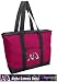 Alpha Gamma Delta Tote Bag Rich Pink Alpha Gamma - For Travel or Beach Best Unique Gift Ideas for Her, Women, or Ladies
