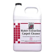 Franklin F534022 1 Gallon Concentrate Water Extraction Carpet Cleaner Bottle (Case of 4)