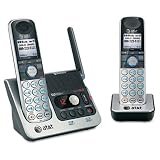41XGD2tijQL. SL160  AT&T DECT 6.0 Digital Dual Handset Bluetooth Answering System (92270)