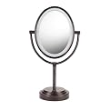 Double-Sided Oval Illuminated Mirror - Oiled Bronze