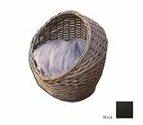 ODonnell Industries 55010 Large Kitty Wicker Basket - Black Pillow It very attractive for my likes and will most likely use them the most