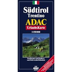 ADAC Karte, S�dtirol, Trentino
