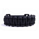 Cobrabraid USA 550 Paracord Survival Adjustable Velcro Bracelet-Large