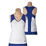 Prince Women's Black Collection Racer Tank 3 - Electric Blue