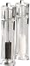 Cole and Mason Spiral Salt Mill, Clear Acrylic
