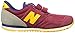 New Balance KE420V1 Classic Youth Oxford (Little Kid/Big Kid), Burgundy/Yellow, 3 M US Little Kid