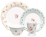 Pfaltzgraff Charlotte 4-Piece Dinnerware Placesetting, Service for 1