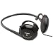 Aiwa HP-AJ123 Neckband Headphones (Open Air Type, Carbon)