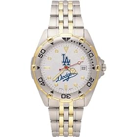 Buy Los Angeles Dodgers Mens All Star Watch Stainless Steel Bracelet