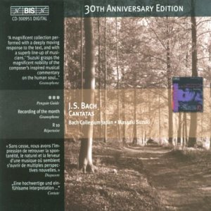 CD-Charts  Music : Bach: Cantatas, Vol 10 (BWV 105, 179, 186) /Suzuki - 30th Anniversary Edition