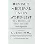 Revised Medieval Latin Word-List from British and Irish Sources (Medieval Latin Dictionary (British Academy))
