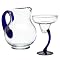 Bravura Margarita Set - Cobalt Stems