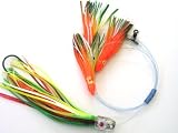 Tuna BULLET DAISY CHAIN: Mexican Flag Fishing Lure for ALL Tuna Mahi Wahoo Marlin
