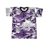 Purple Camouflage T-shirt