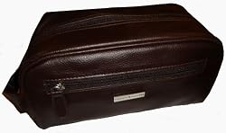 Men's Tommy Hilfiger Toiletry Travel Bag Brown