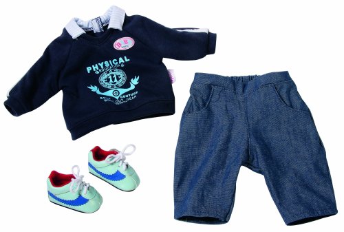 Childrens Toyshop  Toys : Zapf Creation Baby Born Boy Luxury Clothing Set, 1 ass. (Refreshed)