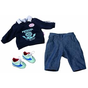 Zapf Creation Baby Born Boy Luxury Clothing Set, 1 ass. (Refreshed)