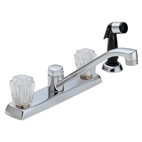 DELTA CL-25M Kitchen Faucet Dual Handle Chrome