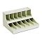 MMF IndustriesTM Combo Coin Wrapper/Currency Band Rack, 12 Pockets, 10-5/8 x 8-3/8 x 5-3/8