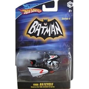 Mattel Hot Wheels 1:50 1966 TV Series Batcycle by Batman