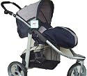 Zooper Trio - 3 wheeled Pushchair. (Navy)