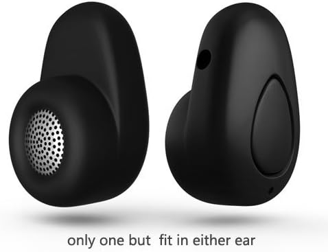 Mini Wireless Bluetooth Earbud Bluetooth 4.1 Sports invisible Headset Headphone In-ear with microphone Support Hands-free Calling for iPhone Samsung Sony HTC LG and Most Smartphone Oval Shape