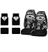 Search : 6-Piece Superman with Lightning Bolt in Silver Silhouette Automotive Interior Gift Set - 2 Universal-fit Front Bucket Seat Covers and 4 Universal Fit Plush Carpet Floor Mats For Cars / Trucks