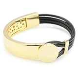 Accessories & Beyond Black Leather Strand 