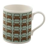 from Illustrated Living Orla Kiely Mug Duck Egg Blue Car