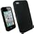 igadgitz Silikon H�lle Etui Case Schutzh�lle Tasche in Schwarz f�r Apple iPhone  4 HD 16gb & 32gb + Display Schutzfolie