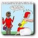 Rich Diesslins Funny General - Editorial Cartoons - Issues of the Real Spiderman - Mary Jane - Mouse Pads Image