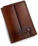 Levi's Men's Full Grain Leather Trifold Wallet