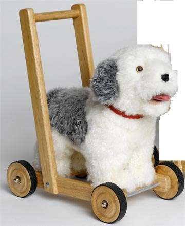 Childrens Toyshop  Toys : Sheepdog push along walker