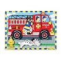 Melissa & Doug Deluxe Fire Truck Chunky Puzzle
