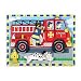Melissa & Doug Deluxe Fire Truck Chunky Puzzle