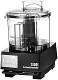 Waring Commercial WFP14SW Sealed Space-Saving Batch Bowl Food Processor with LiquiLock Seal System, 3-1/2-Quart