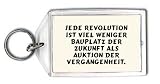 Jede Revolution ist viel weniger Bauplatz der Zukunft als Auktion der Vergangenheit. Schlüsselhalter