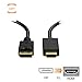 Eriotpy Gold Plated DP DisplayPort to HDMI HDTV Cable 10 Feet (Black)