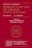 Robert's Rules of Order Newly Revised (9th Edition) [Paperback]