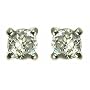9ct Yellow Gold Ladies 1/4 Carat Solitaire 4 Claw Diamond Stud Earrings