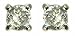 9ct Yellow Gold Ladies 1/4 Carat Solitaire 4 Claw Diamond Stud Earrings
