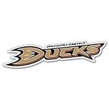 Anaheim Ducks NHL Hockey bumper sticker decal 8" x 3"