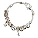 Hearts and Stars Charm Bracelet