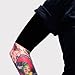 Tat2X Ink Armor Premium Half Arm Tattoo Cover Up Sleeve - No Slip Gripper - U.S. Made - Black - XL2X (single half arm sleeve)