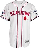 MLB Men's Boston Red Sox Kevin Youkilis Signature Series Jersey (White, Large)