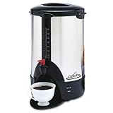 Coffee Pro 50-Cup Percolating Urn in Stainless Steel