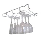 Hanging Wire Stemware Rack - White