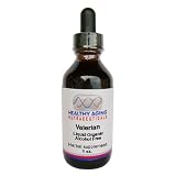 Healthy Aging Nutraceuticals Valerian Liquid Organic Alcohol Free 1-Ounce (Pack of 2)