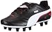 Puma Esito Finale i FG Jr 102014, Unisex - Kinder, Sportschuhe - Fu&szlig;ball, Schwarz (black-white-puma red 03), EU 38 (UK 5) (US 6)
